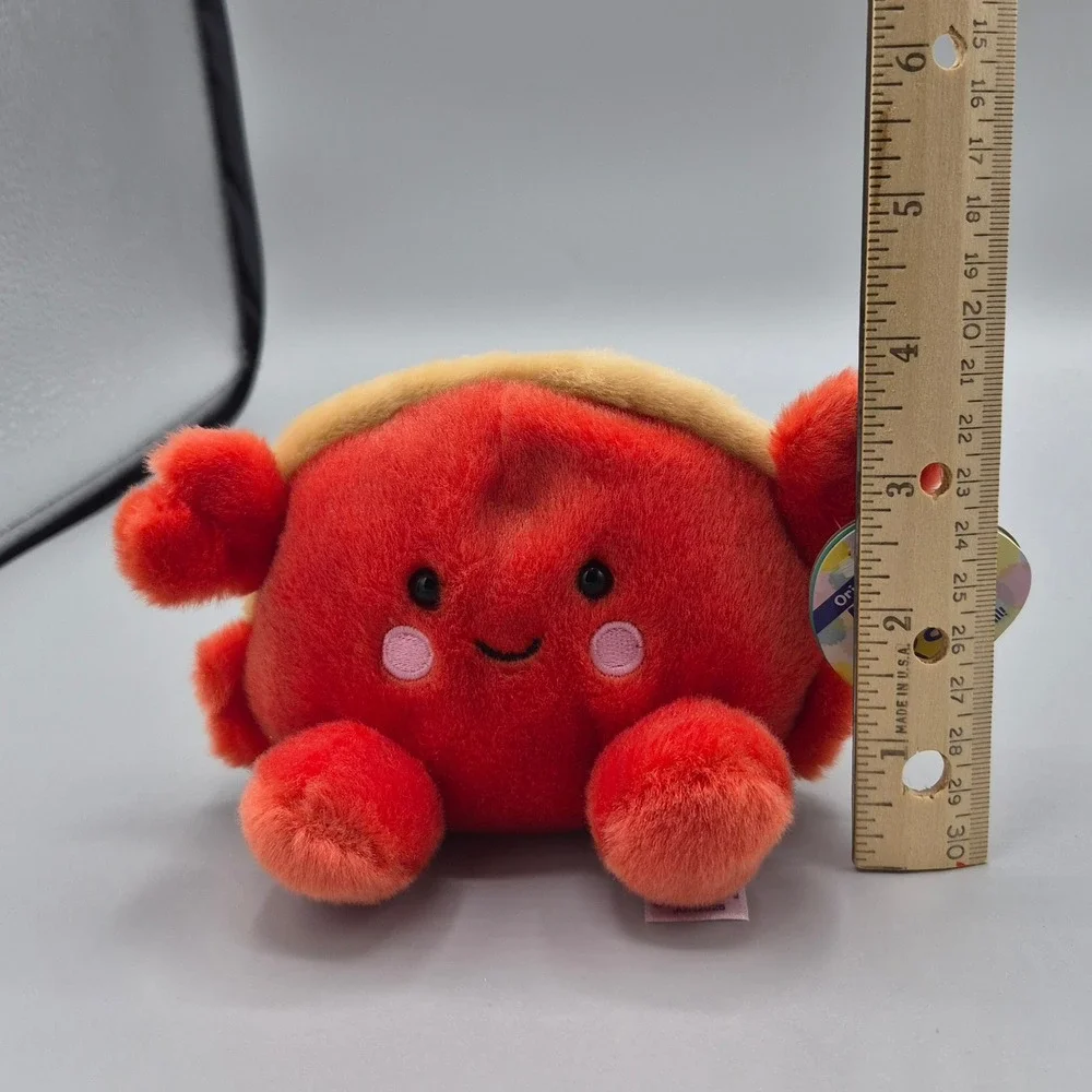 Aurora Palm Pals Claire Crab Red Plush Stuffed Animal Toy 5 inch 33564 NEW